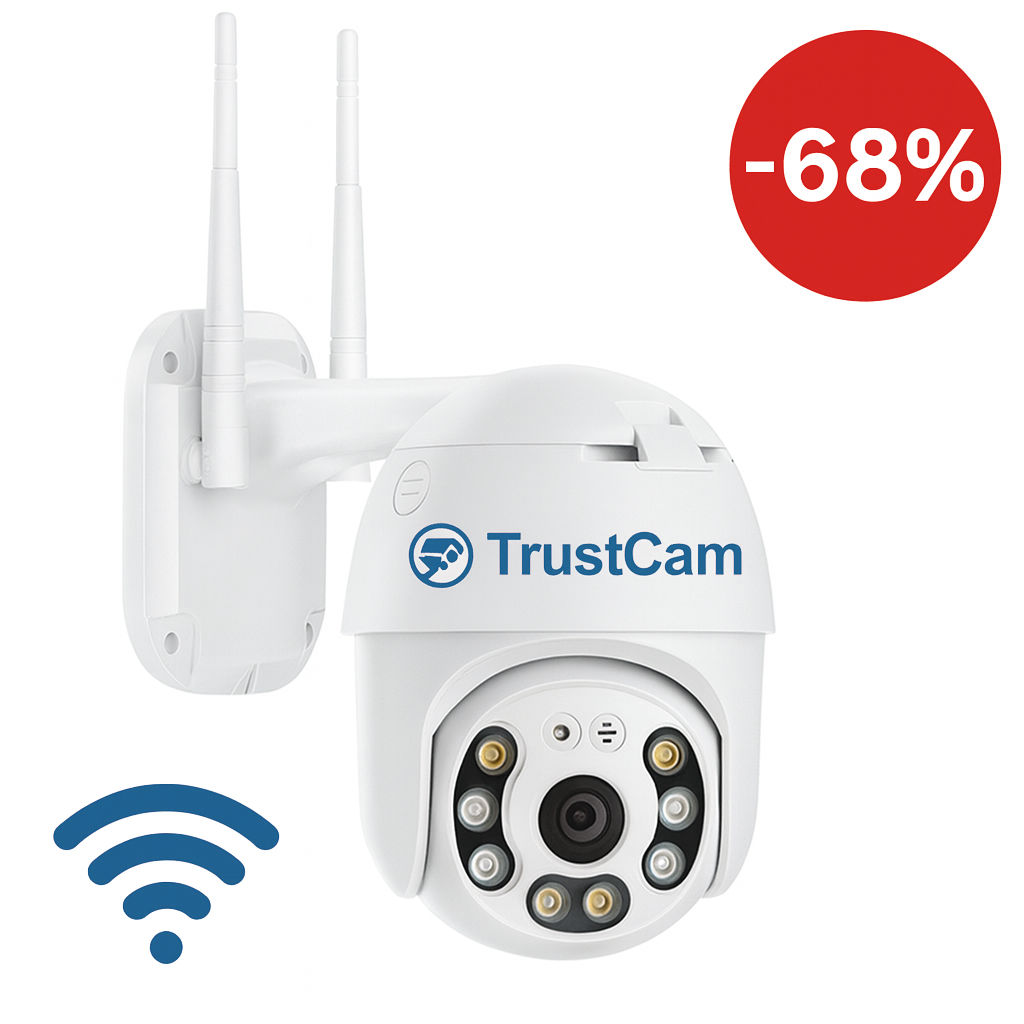 Безжична Wi-Fi IP камера Trust-cam T-8071QJ