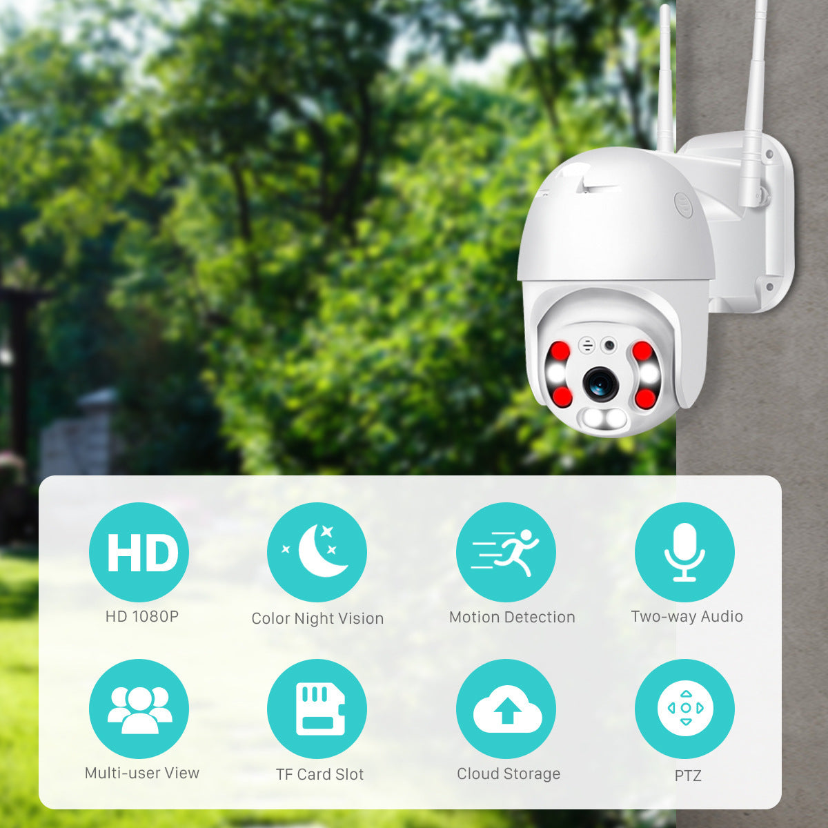 Wi-Fi комплект с 3 камери TrustCam - интелигентна защита