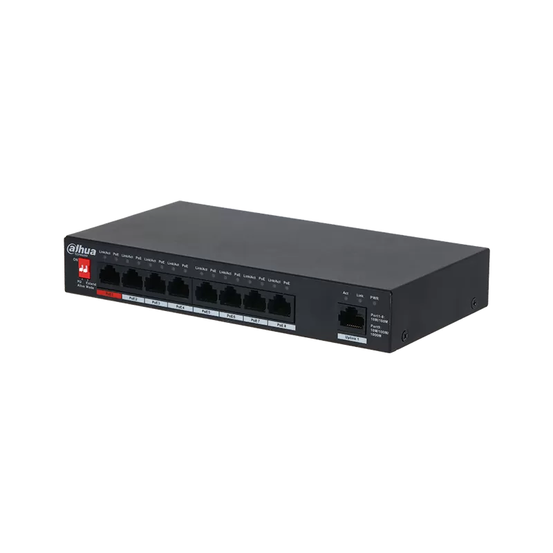 Суич Dahua PFS3009-8ET1GT-96-V2