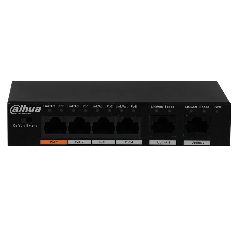 Суич Dahua PFS3006-4ET-60-V2